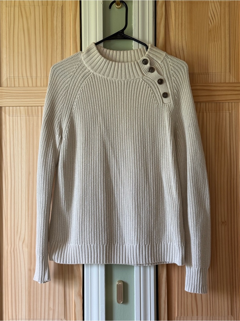J. Crew 100% Cotton Ribbed Crewneck Sweater